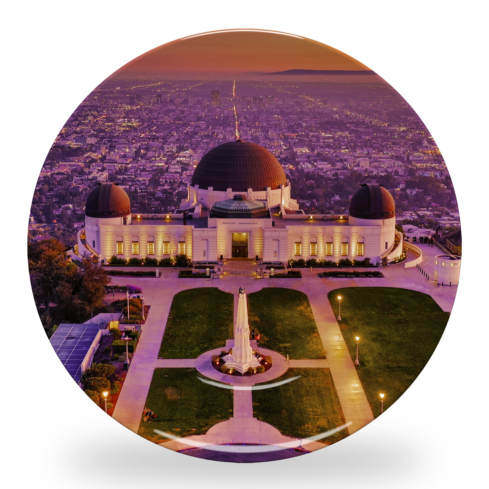 Plate - Griffith Observatory