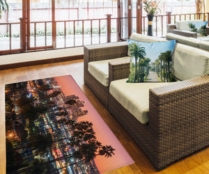 Area Rug - LA Skyline