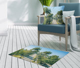 Load image into Gallery viewer, Area Rug - Beverly Hills Palm Trees
