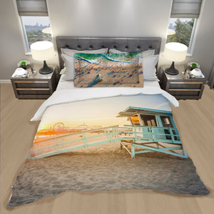 Pillow Sham - Santa Monica Beach