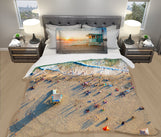 Load image into Gallery viewer, Pillow Sham - Santa Monica Pier
