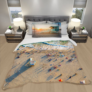 Pillow Sham - Santa Monica Pier