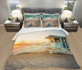 Load image into Gallery viewer, Pillow Sham - Santa Monica Beach
