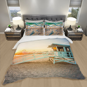 Pillow Sham - Santa Monica Beach