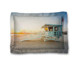 Load image into Gallery viewer, Pillow Sham - Santa Monica Pier
