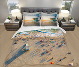 Load image into Gallery viewer, Pillow Sham - Santa Monica Pier
