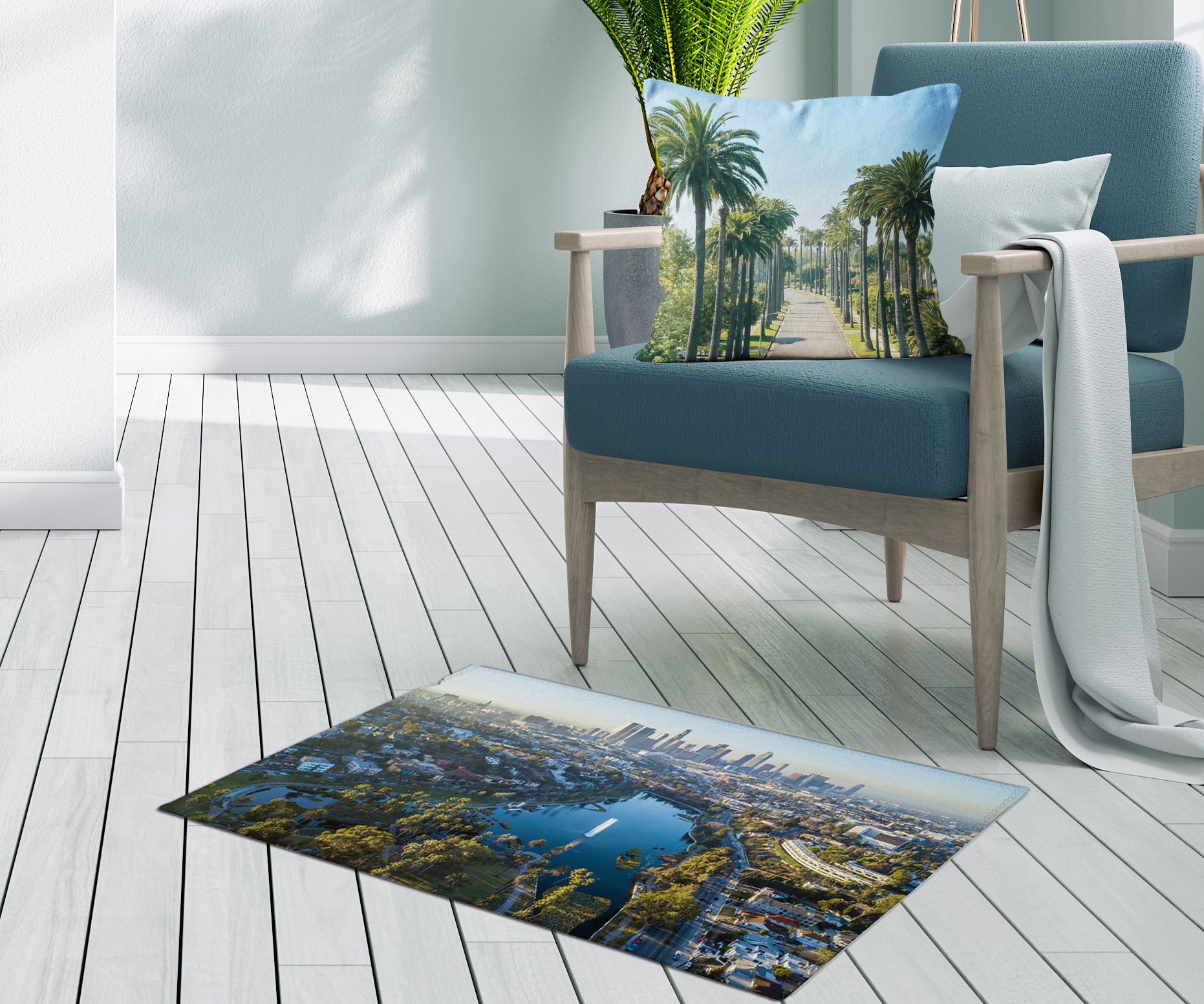 Area Rug - Echo Park Lake