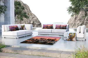 Area Rug Outdoor - LA Skyline