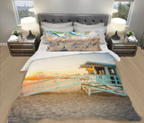 Load image into Gallery viewer, Duvet - Santa Monica Pier
