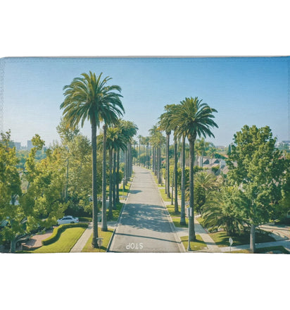 Area Rug - Beverly Hills Palm Trees