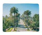 Load image into Gallery viewer, Horizontal Throw Blanket - Beverly Palms
