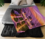 Load image into Gallery viewer, Vertical Throw Blanket - Griffith Observatory
