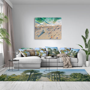 Canvas Print - Santa Monica Beach