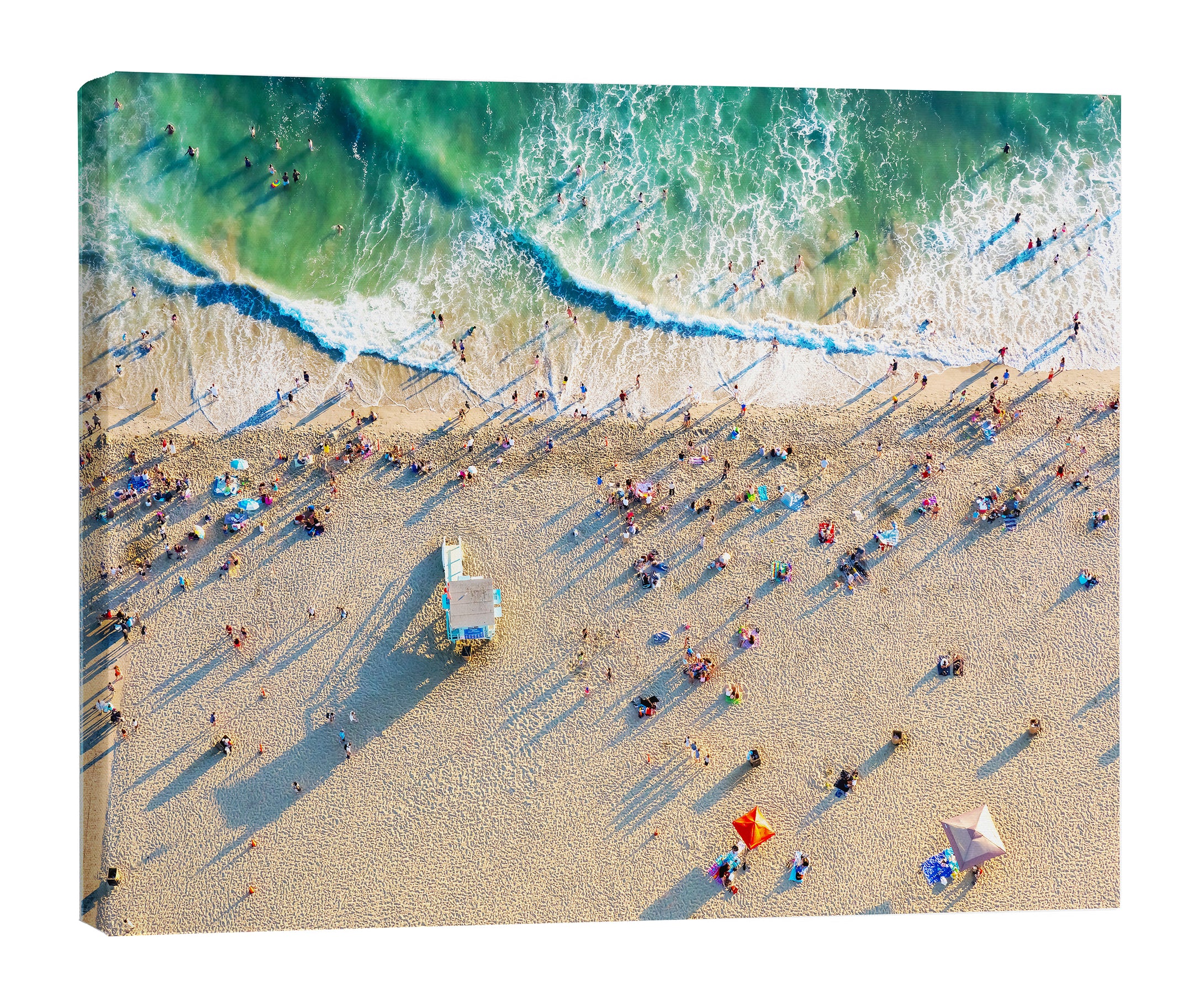 Canvas Print - Santa Monica Beach
