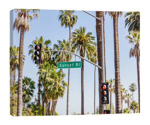 Canvas Print - Sunset Boulevard