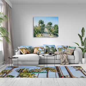 Metal Print - Beverly Palms