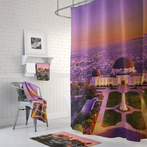 Shower Curtain - Griffith Observatory