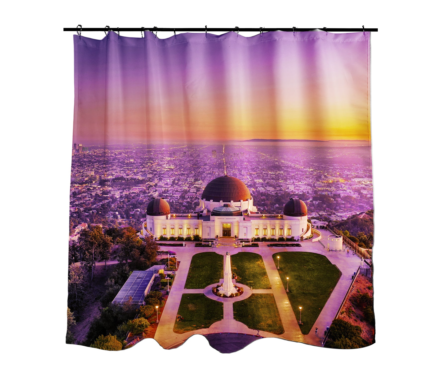 Shower Curtain - Griffith Observatory
