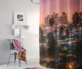 Load image into Gallery viewer, Shower Curtain - LA Skyline

