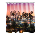 Load image into Gallery viewer, Shower Curtain - LA Skyline
