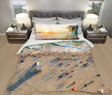 Load image into Gallery viewer, Comforter - Santa Monica Beach
