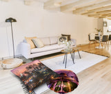 Load image into Gallery viewer, Floor Pillow - LA Skyline
