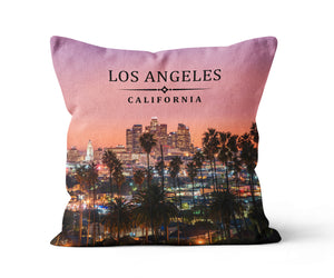 Floor Pillow - LA Skyline