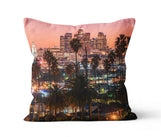 Load image into Gallery viewer, Floor Pillow - LA Skyline
