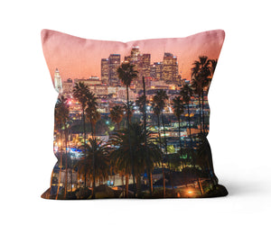 Floor Pillow - LA Skyline