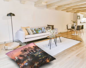 Floor Pillow - LA Skyline