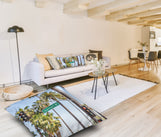Load image into Gallery viewer, Floor Pillow - Sunset Boulevard
