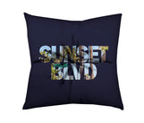 Load image into Gallery viewer, Floor Pillow Tufted Square - Sunset Boulevard
