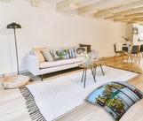 Load image into Gallery viewer, Floor Pillow Tufted Square - Sunset Boulevard
