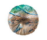 Load image into Gallery viewer, Floor Pillow Tufted Round - Santa Monica Beach
