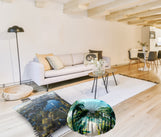 Load image into Gallery viewer, Floor Pillow Tufted Round - Beverly Palms
