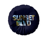 Load image into Gallery viewer, Floor Pillow Tufted Round - Sunset Boulevard
