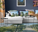 Load image into Gallery viewer, Throw Pillow - Beverly Palms
