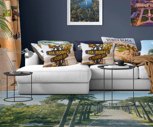 Throw Pillow - Rodeo Drive