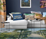 Load image into Gallery viewer, Throw Pillow - Santa Monica Beach
