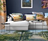 Load image into Gallery viewer, Throw Pillow - Santa Monica Pier
