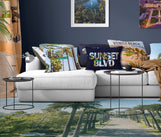 Load image into Gallery viewer, Throw Pillow - Sunset Boulevard
