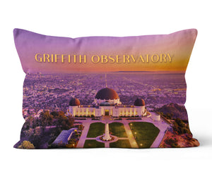 Throw Pillow Outdoor - Griffith Observatory