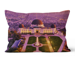 Throw Pillow Outdoor - Griffith Observatory