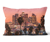 Load image into Gallery viewer, Throw Pillow Outdoor - LA Skyline
