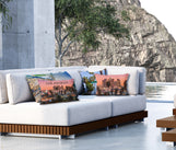 Load image into Gallery viewer, Throw Pillow Outdoor - LA Skyline
