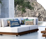 Load image into Gallery viewer, Throw Pillow Outdoor - Santa Monica Beach

