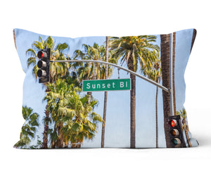Throw Pillow Outdoor -  Sunset Boulevard