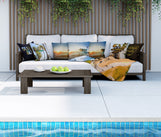 Load image into Gallery viewer, Throw Pillow Outdoor - Santa Monica Pier
