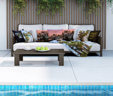 Load image into Gallery viewer, Throw Pillow Outdoor - LA Skyline
