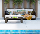 Load image into Gallery viewer, Throw Pillow Outdoor - Santa Monica Beach
